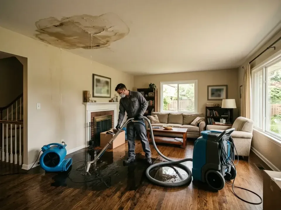 attic-pipe-burst-ceiling-drip-008 — frequently asked questions, Water Damage Restoration & Carpet Care in McConnelsville, OH